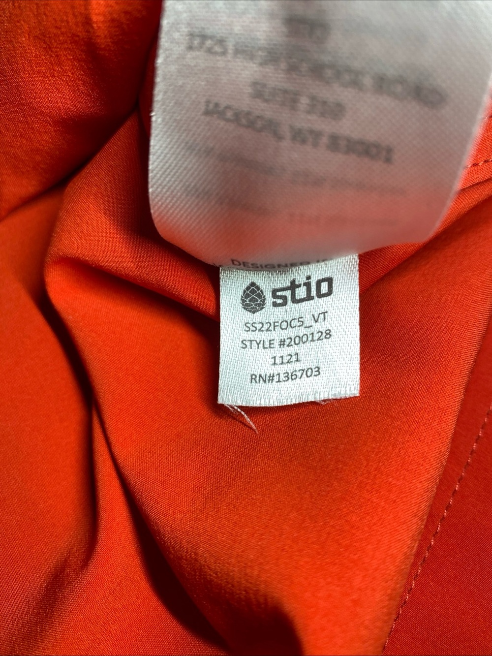 Stio CFS Sun Hoodie Anorack Red Pullover Performance Jacket Men's Size: Medium - Picture 5 of 8